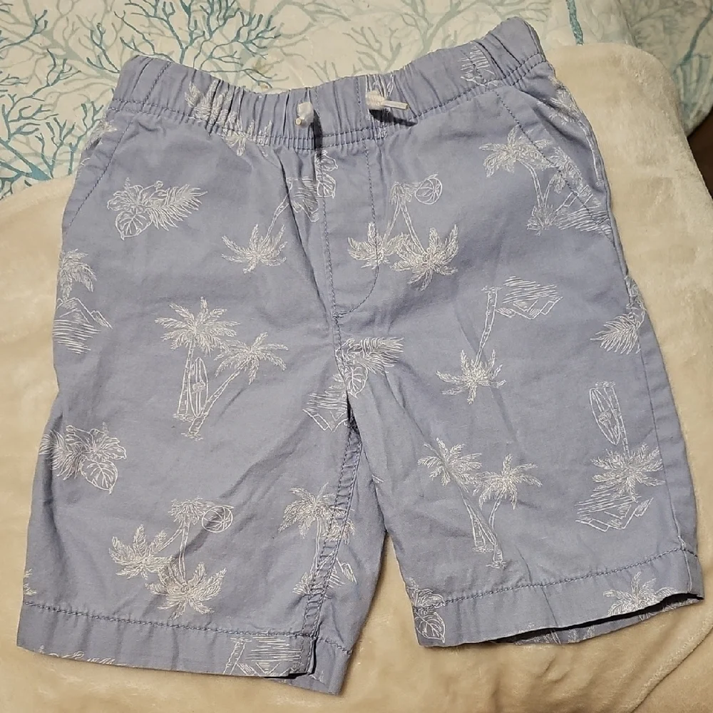 OshKosh B'gosh Light Blue Tropical Print Men's Shorts